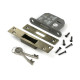 Aged Brass 5 Lever BS Dead Lock