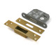 Satin Brass 5 Lever BS Dead Lock