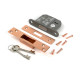 Polished Bronze 5 Lever BS Dead Lock