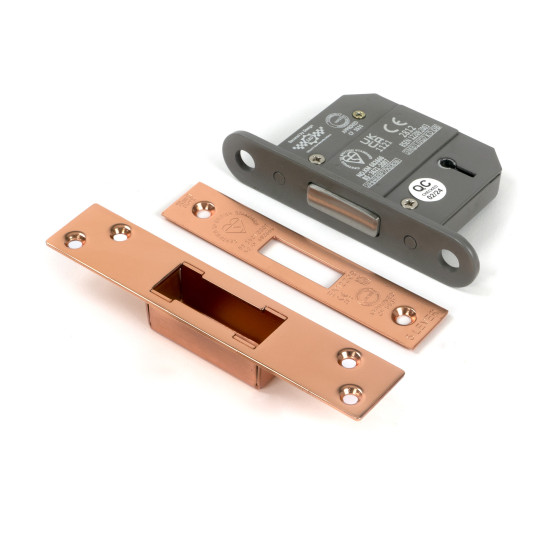 Polished Bronze 5 Lever BS Dead Lock