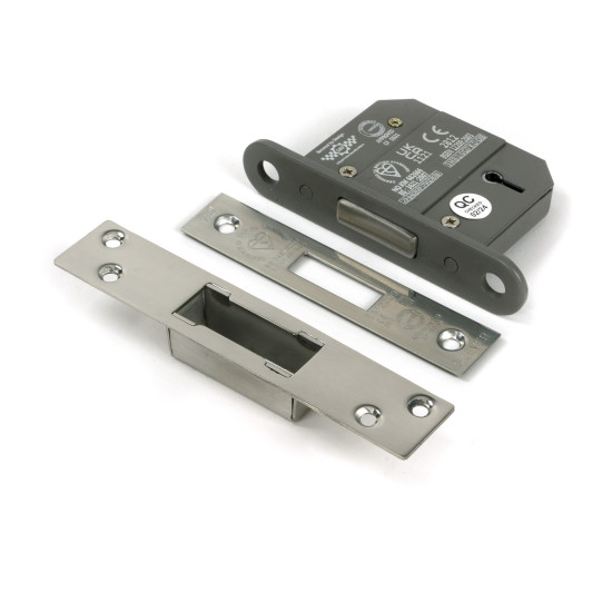 Polished SS 5 Lever BS Dead Lock