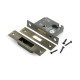 Aged Brass Euro Profile Dead Lock