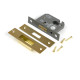 Satin Brass Euro Profile Dead Lock