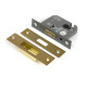 Satin Brass Euro Profile Dead Lock
