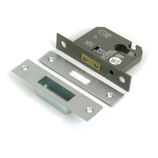 Satin Chrome Euro Profile Dead Lock
