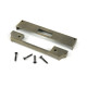 Aged Brass 1/2" Rebate Kit for Euro Dead Lock