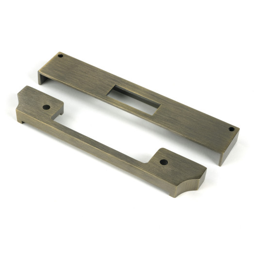 Aged Brass 1/2" Rebate Kit for Euro Dead Lock