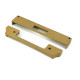 Satin Brass 1/2" Rebate Kit for Euro Dead Lock