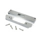 Satin Chrome 1/2" Rebate Kit for Euro Dead Lock