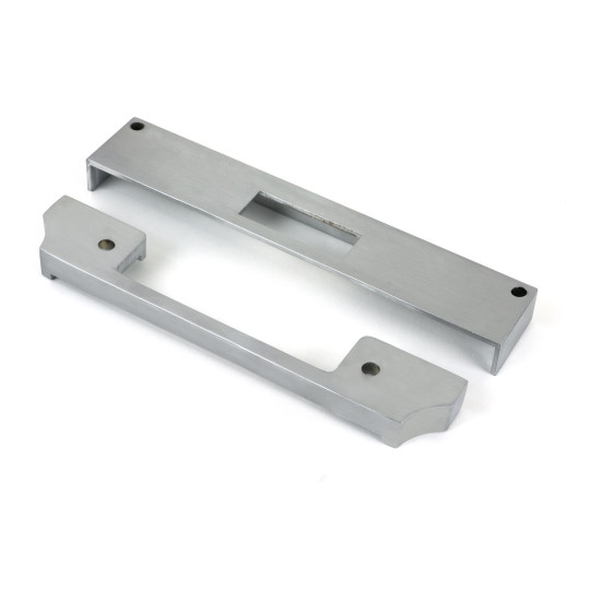 Satin Chrome 1/2" Rebate Kit for Euro Dead Lock