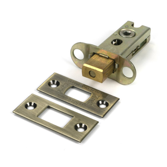 Aged Brass Heavy Duty Tubular Deadbolt