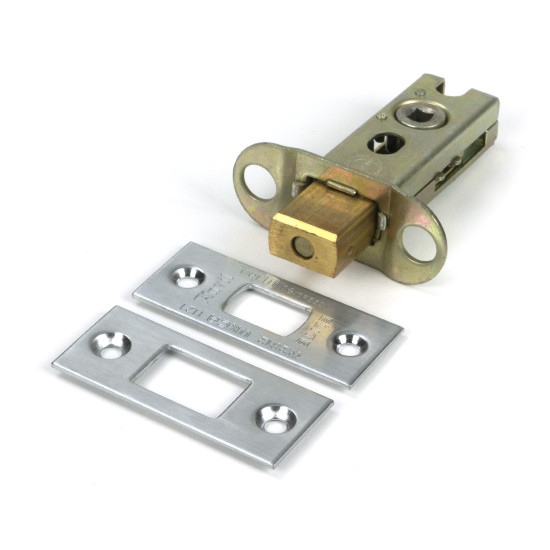 Satin Chrome Heavy Duty Tubular Deadbolt