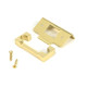 Polished Brass 1/2" Rebate Kit for Deadbolt