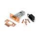 Polished Bronze Tubular Mortice Latch