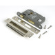 Polished Nickel Heavy Duty Bathroom Mortice Lock