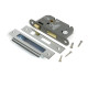 Polished Chrome Heavy Duty Bathroom Mortice Lock