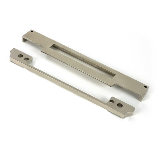 Polished Nickel 1/2" Rebate Kit for Euro Din Sash Lock