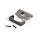 Pewter 1/2" Rebate Kit for Tubular Mortice Latch