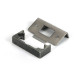Pewter 1/2" Rebate Kit for Tubular Mortice Latch