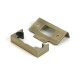 Aged Brass 1/2" Rebate Kit for Tubular Mortice Latch