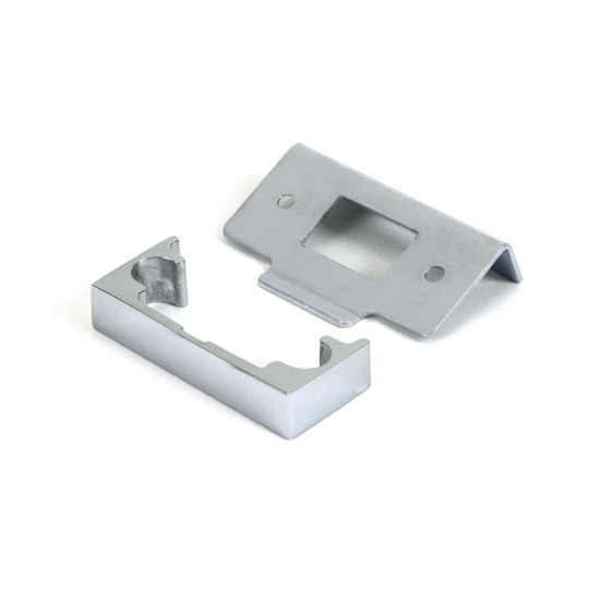 Polished Chrome 1/2" Rebate Kit for Tubular Mortice Latch