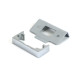 Polished Chrome 1/2" Rebate Kit for Tubular Mortice Latch