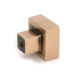 Polished Bronze Albers Cabinet Knob - 25mm