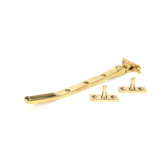 Polished Brass Art Deco Stay