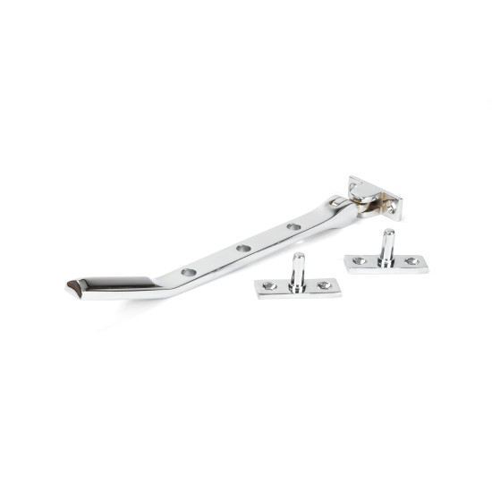 Polished Chrome Art Deco Stay
