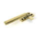 Aged Brass Locking Art Deco Fastener