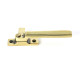 Aged Brass Locking Art Deco Fastener