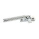 Polished Chrome Locking Art Deco Fastener - LH