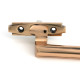 Polished Bronze Art Deco Espag - LH