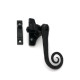 Black Night-Vent Locking Monkeytail Fastener (Steel Window)