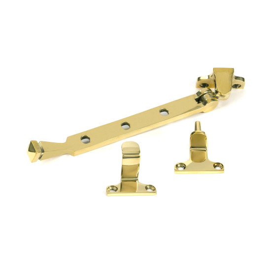 Polished Brass Avon Stay (Steel Window)