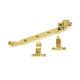 Polished Brass Avon Stay (Steel Window)
