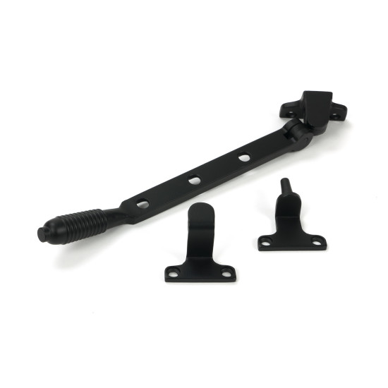 Matt Black Reeded Stay (Steel Window)