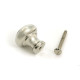 Polished Nickel Regency Cabinet Knob - Small