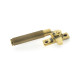 Aged Brass Locking Brompton Fastener