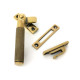 Aged Brass Locking Brompton Fastener