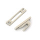 Polished Nickel Locking Brompton Fastener