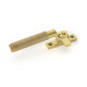 Polished Brass Locking Brompton Fastener
