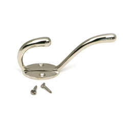 Polished Nickel Newbury Hat & Coat Hook