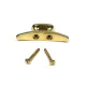 Polished Brass Marine Cleat Hook
