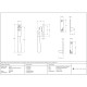 Satin Brass Night-Vent Locking Newbury Fastener