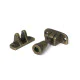 Brompton Brighton Fastener Burnished Brass