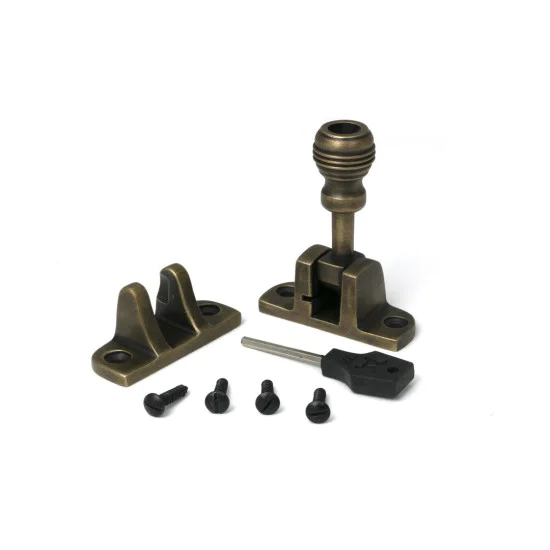 Burnished Brass Prestbury Brighton Fastener (Radiused)