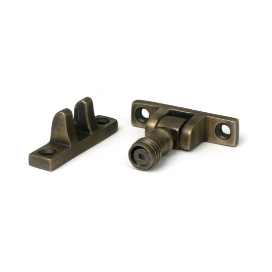 Burnished Brass Prestbury Brighton Fastener - Narrow (Square)