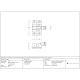 Satin Brass Prestbury Brighton Fastener - Narrow (Square)