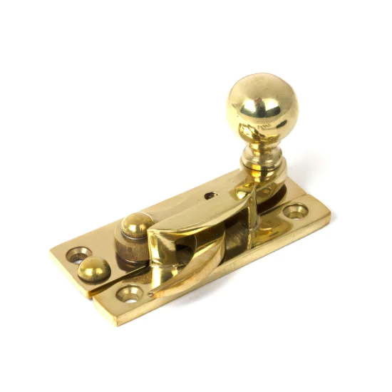 Polished Brass Sash Hook Fastener